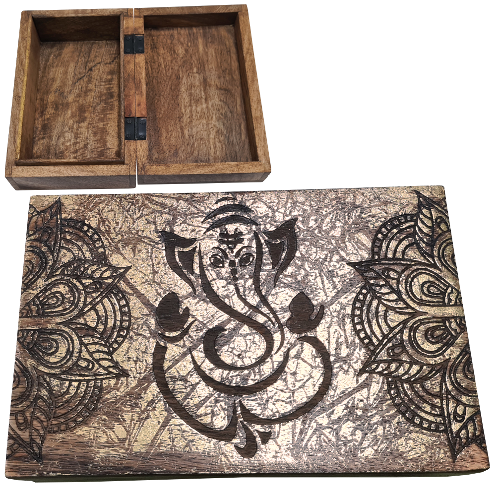 Berk Ganesha wooden box