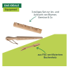Kit d'outils de culture Greenline en bois FSC - kit de 3 pièces pour la culture et le repiquage