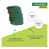 Windhager Fil de jardin avec gaine en caoutchouc - 5 m de fil de fixation pour plantes et autres