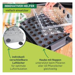 Windhager RootXtender rooting station – the smart propagator for strong plant roots