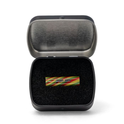 Pure Hits Tip 10 mm Rasta – Stylischer Glastip mit Vortex-Kühlung