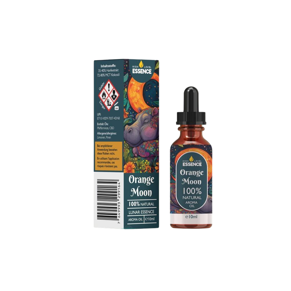 Orange Moon CBD & CBN Huile aromatique Orange