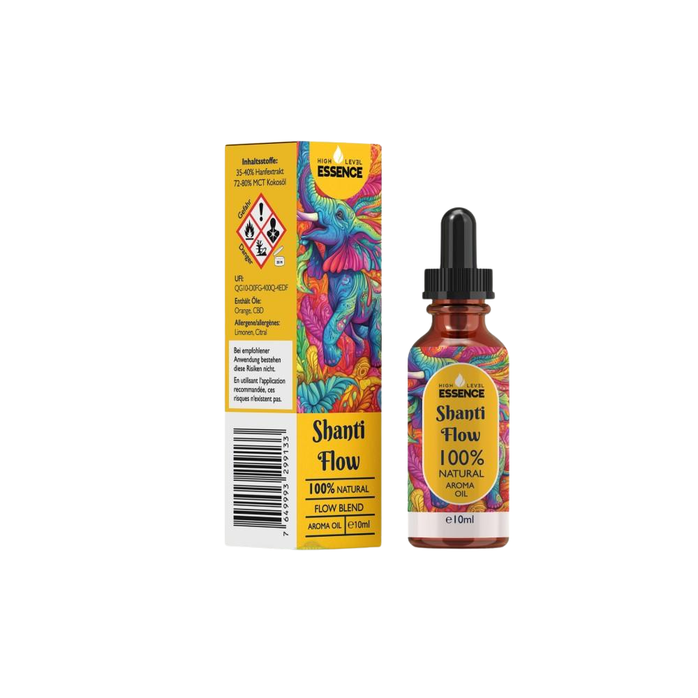 Shanti Flow CBD & CBG Huile aromatique Orange
