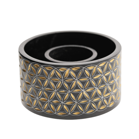 Berk Smudge Bowl Flower of Life – small incense bowl made of soapstone