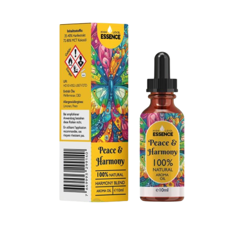 Peace & Harmony CBD & CBG  Huile aromatique menthe
