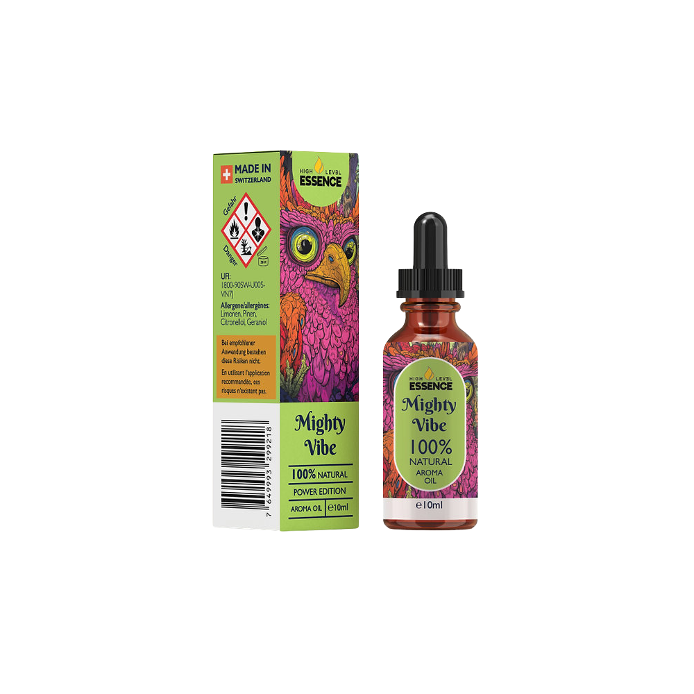 Mighty Vibe – Ton concentré d'énergie issu de la nature, 10ml