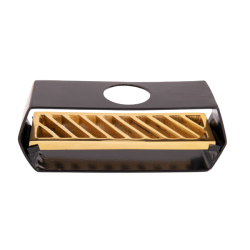 Berk Räucherhalter für Palo Santo – edler Halter in Schwarz-Gold