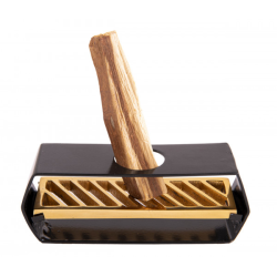 Berk Räucherhalter für Palo Santo – edler Halter in Schwarz-Gold