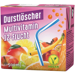 Multivitamin 12-Frucht, 500ml