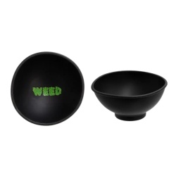 Bol mélangeur en silicone Weed Design, ø 70x30mm