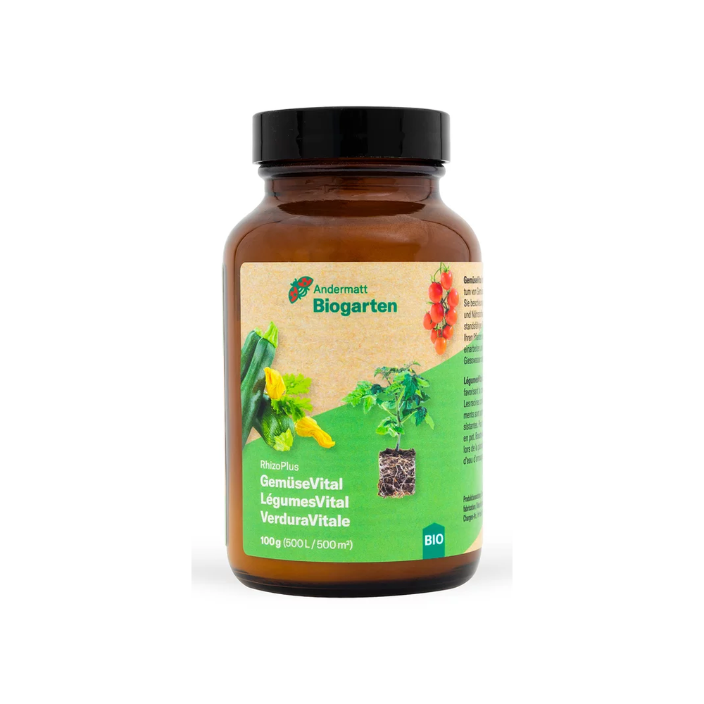 Andermatt Biogarten GemüseVital Rhizoplus, 100g