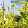 Windhager Fil de jardin avec gaine en caoutchouc - 5 m de fil de fixation pour plantes et autres