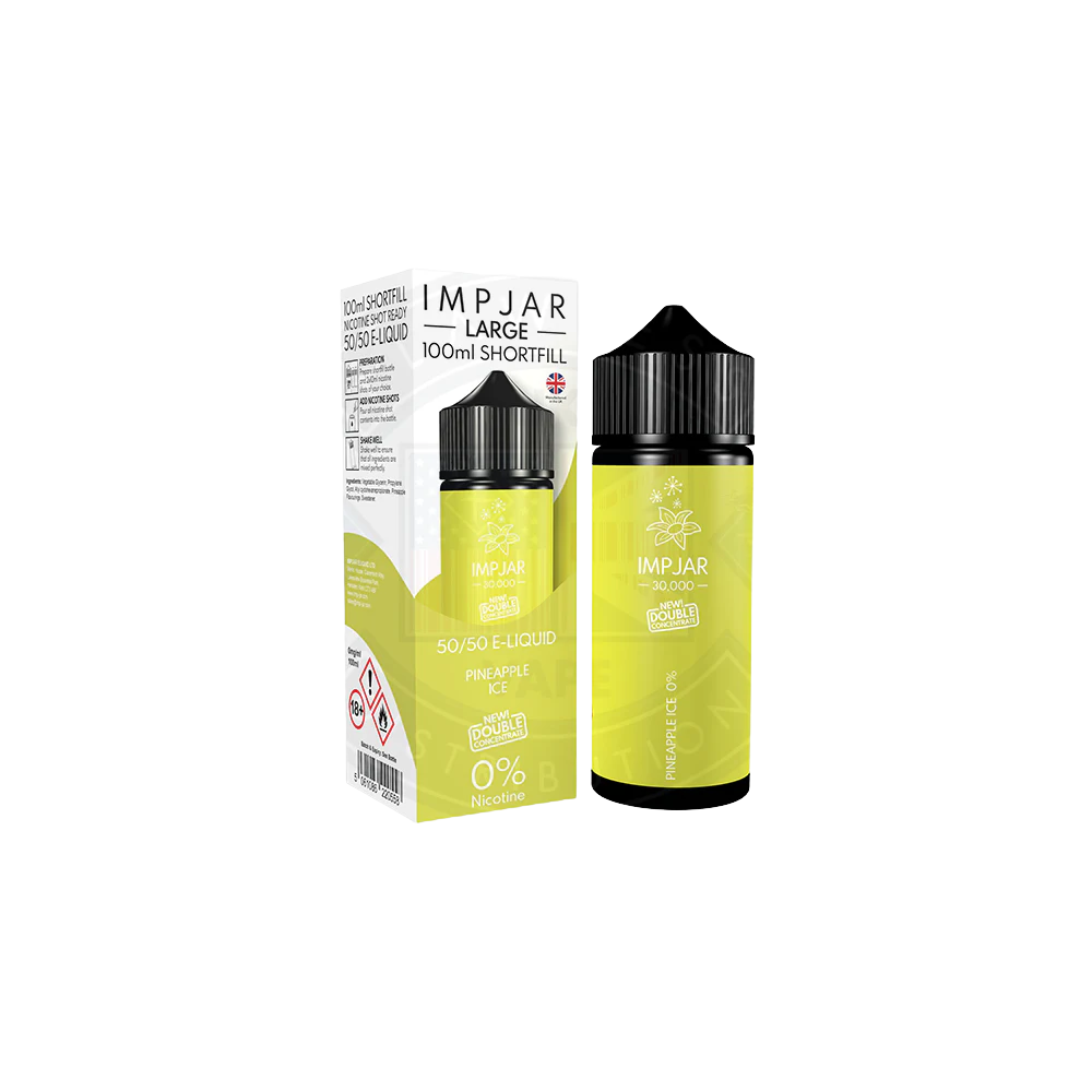 Pineapple Ice Double Concentrate Shortfill, 100ml