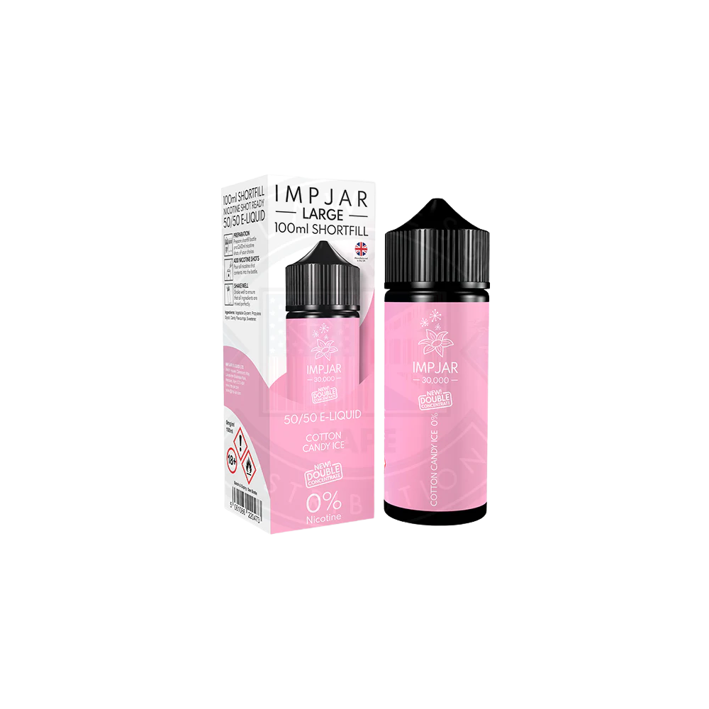 Cotton Candy Ice Double Concentrate Shortfill, 100ml