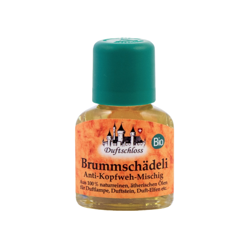 Duftschloss Brummschädeli-Öl organic (headache mixture), 11ml