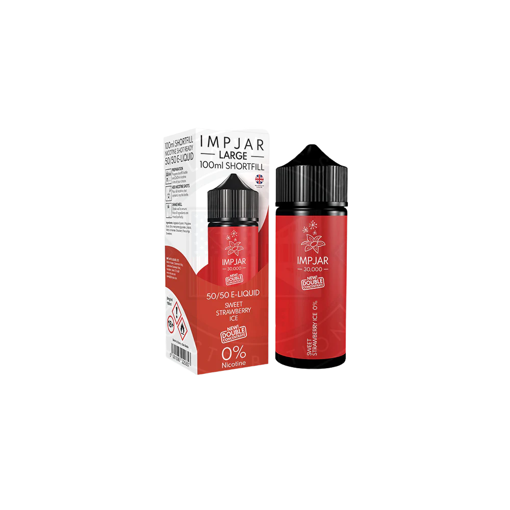 Sweet Strawberry Ice Double Concentrate Shortfill, 100ml