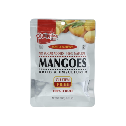 Philippine Brand Getrocknete Mango - 100 g - Ungeschwefelt