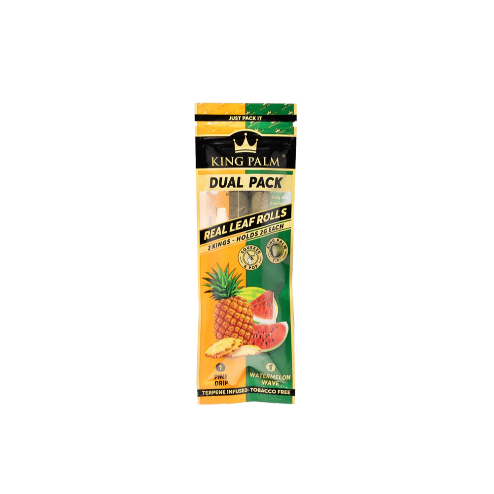 King Palm Slim Rolls – King Size Rolls – Pineapple & Watermelon