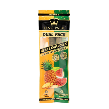 King Palm Slim Rolls – King Size Rolls – Pineapple & Watermelon