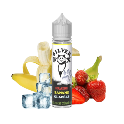 Silver Fox - Fraise Banane Glacées, 50ml