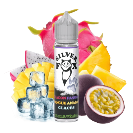 Silver Fox - Dragon Passion Mangue Ananas Glacés , 50ml