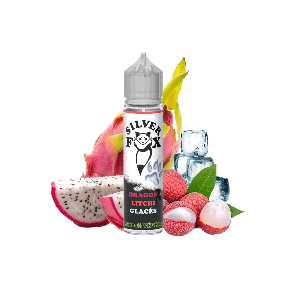 Silver Fox - Dragon Litchi Glacés, 50ml