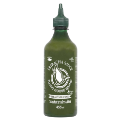 Flying Goose Sriracha Chilisauce mit Hanf -  455 ml