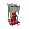 The Brick Press – 4-tonne pollen press from High Tech Presses