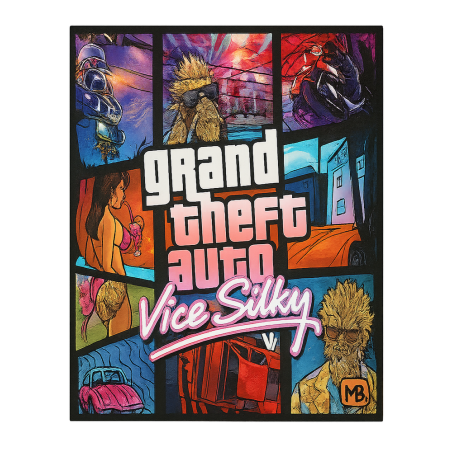 Mylar Zip Bags GRAND THEFT AUTO - 100×125 mm - 100 pcs.
