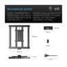 AC Infinity IONFRAME EVO4 – Samsung LM301H EVO LED Grow Light 300 W -  90 x 90 cm