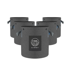 AC Infinity Stofftöpfe 11 Liter – 5er-Pack