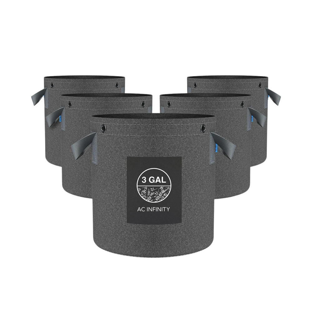 AC Infinity Pots en tissu 11 litres – lot de 5