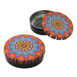 Boîte ClickClack Mandala rouge