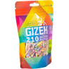 Gizeh Rainbow Aktivkohle Filter 6mm - 210 Stk.