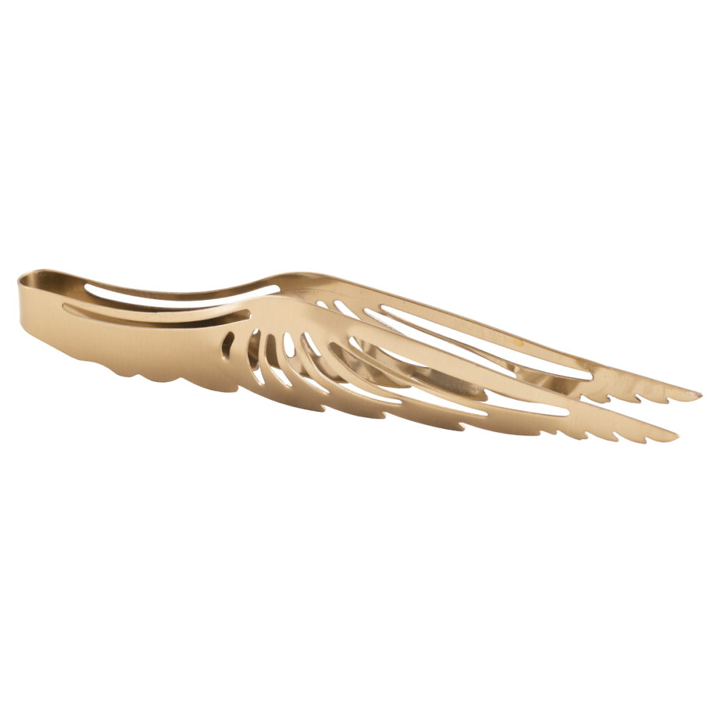 Berk Räucherzange „Engelsflügel“ – Goldfarben, 23 cm