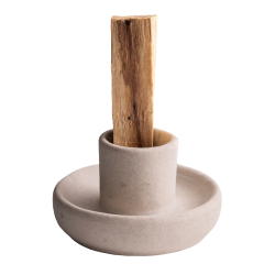 Berk Porte-encens pour bâtonnets Palo Santo – céramique, 7 cm Øm