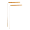 Berk Baguettes de sourcier en laiton avec poignées en cuivre – 22 cm (paire)