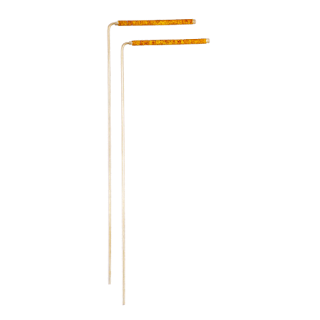 Berk Brass divining rod with copper handle – 34cm (pair)