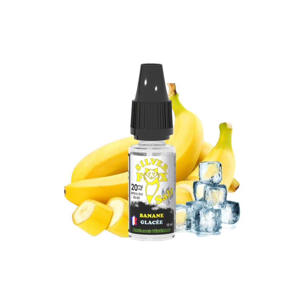 Silver Fox - Banane Glacée, 10ml