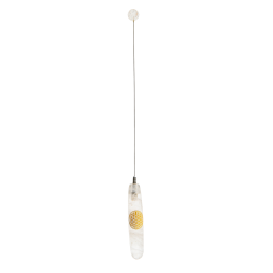 Berk Gemstone Tensor Rock Crystal with Flower of Life