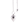 Berk Tropfenpendel – Messing, versilbert – 24 mm