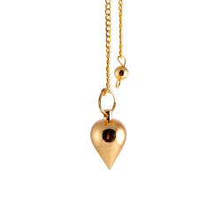 Berk Drop pendulum – brass, gold-plated – 24 mm