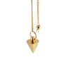 Berk Pendule conique – laiton doré – 22 mm