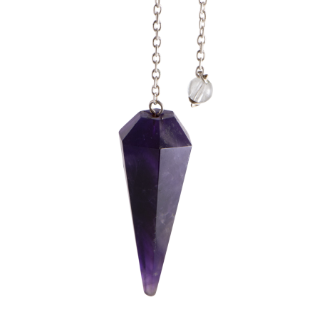 Berk Pendule hexagonale – Améthyste – 45mm