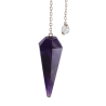 Berk Sechskantpendel – Amethyst – 45mm