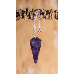 Berk Sechskantpendel – Amethyst – 45mm