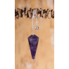 Berk Hexagonal pendulum – amethyst – 45 mm