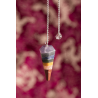 Berk Pendule 7 chakras – 7 pierres précieuses – 45mm