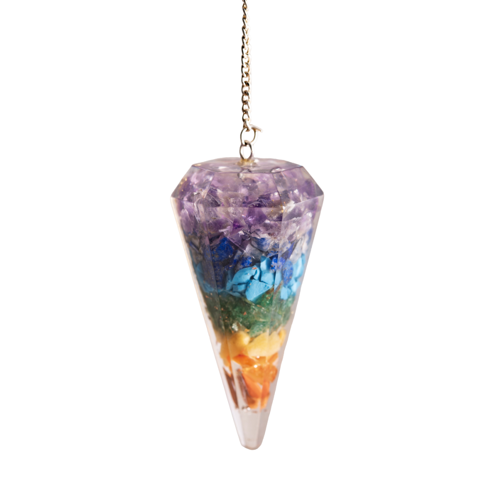 Berk Chakra Pendulum – Orgonite – 54mm