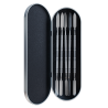 Graveda Dabbingtool-Set – 5 identische Dabber im Aluminiumgehäuse